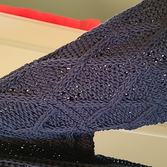 NWT joie size small open-knit cotton linen blend cardigan - Picture 3 of 7